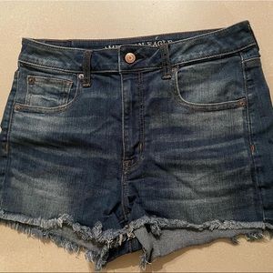 American Eagle Super Stretch Blue Jean Shorts